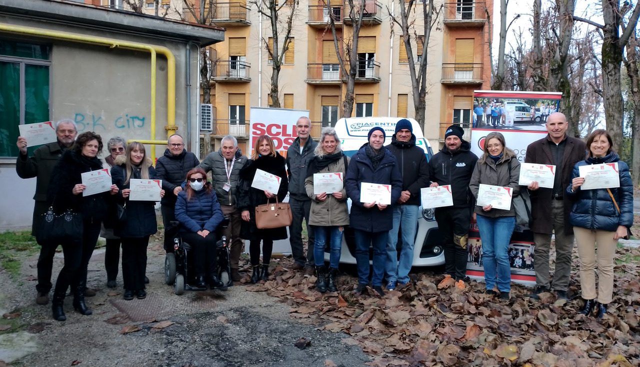 Progetti del Cuore per Piacenza per Aism un nuovo Fiat Doblò