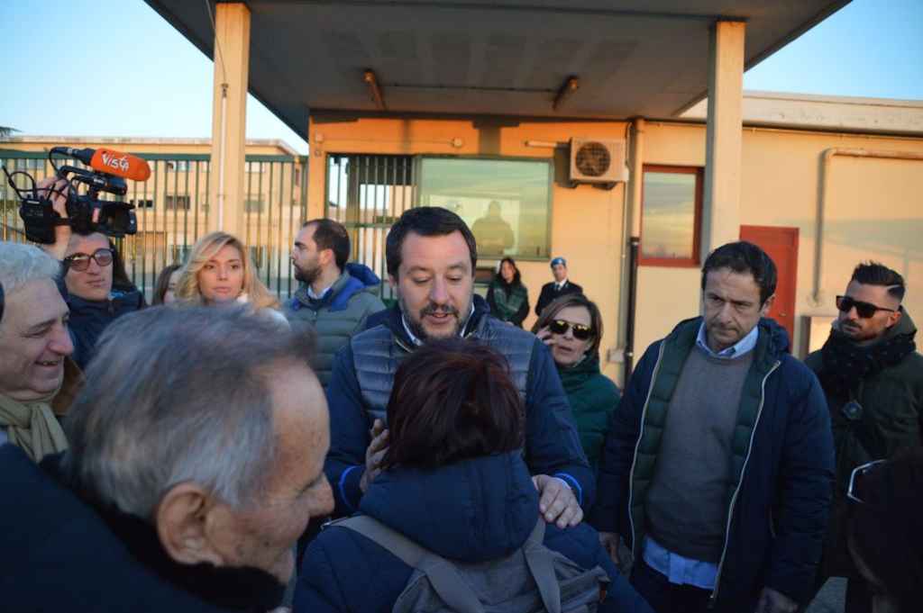 Salvini e l’incontro in carcere con Peveri