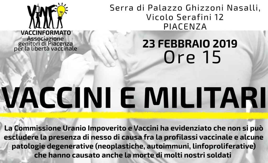 Vaccini e militari