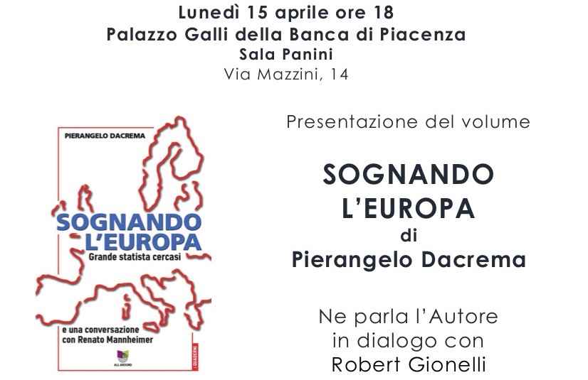 Presentazione del volume Sognando l'Europa