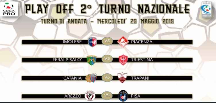 Piacenza calcio sorteggio playoff