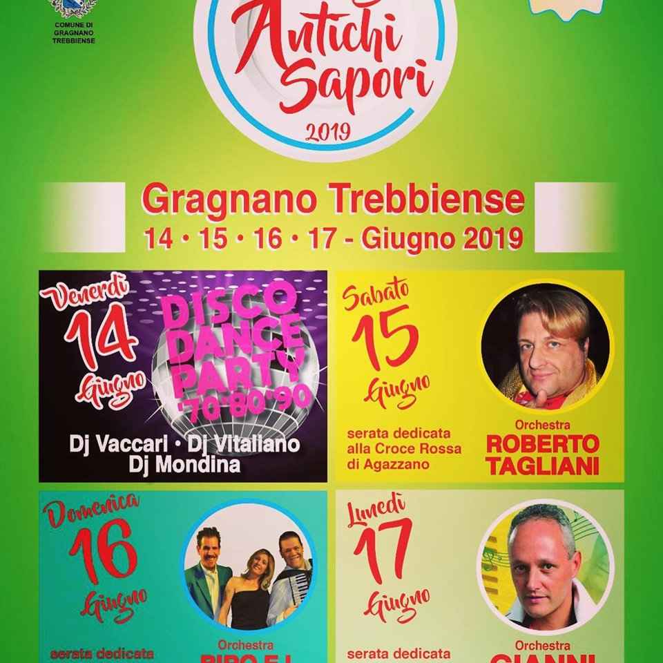 Festa degli Antichi Sapori dal 14 al 17 giugno