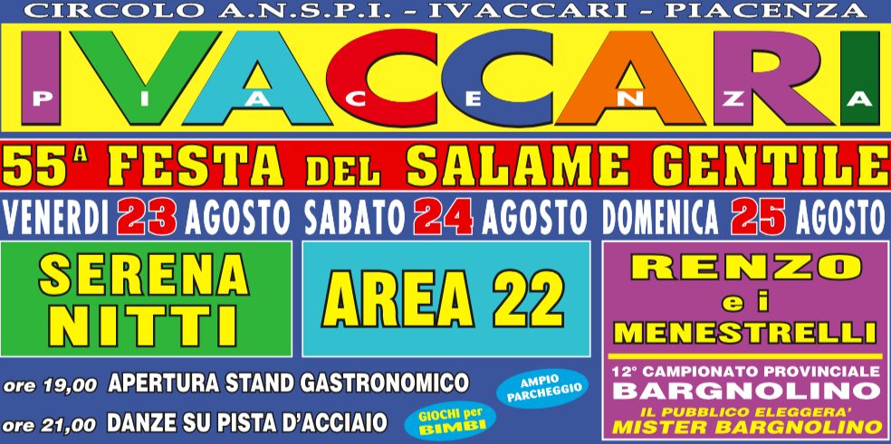 Festa del Salame Gentile a Ivaccari