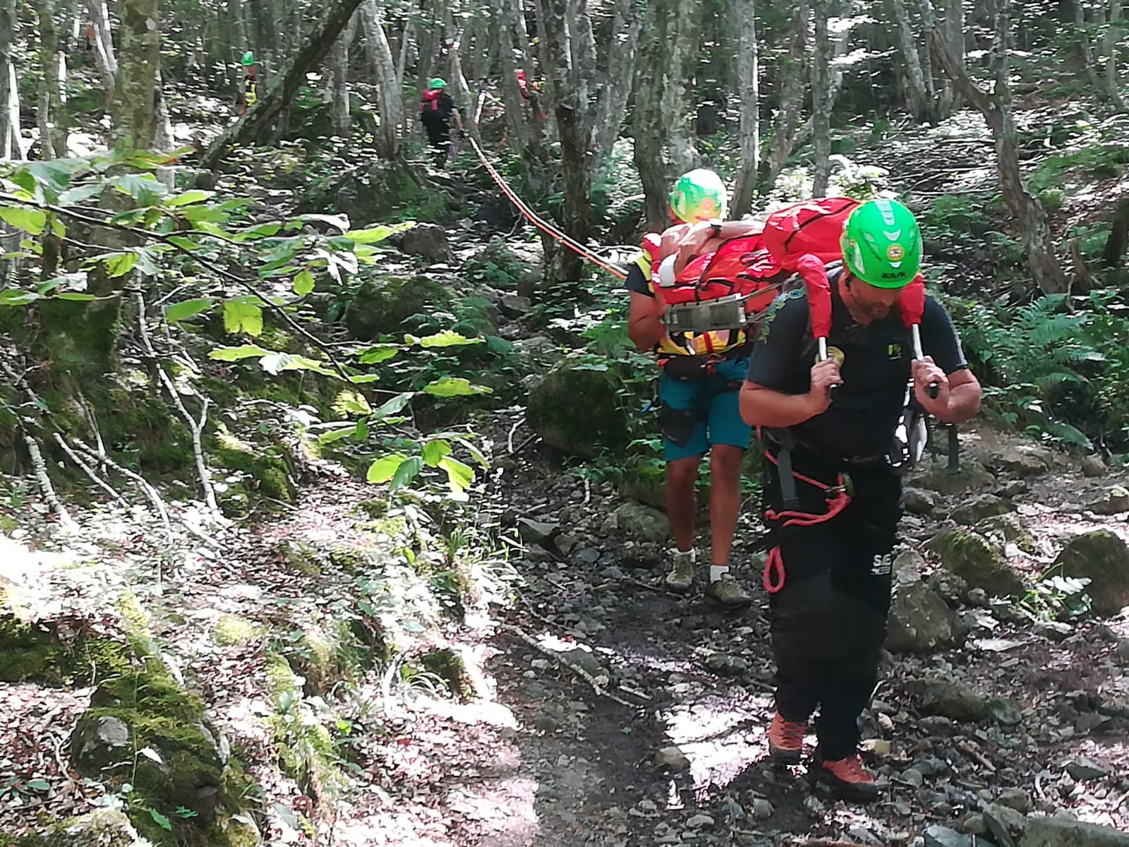 Fontana Gelata a Ferriere soccorso alpino