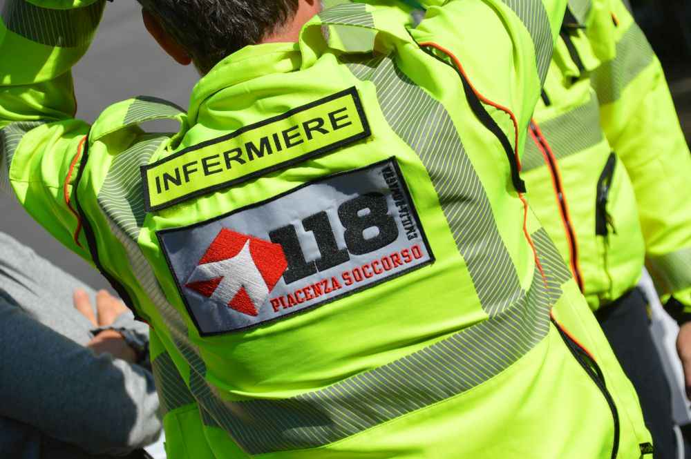 Incidente sulla Statale 45 in località Bellaria motociclista