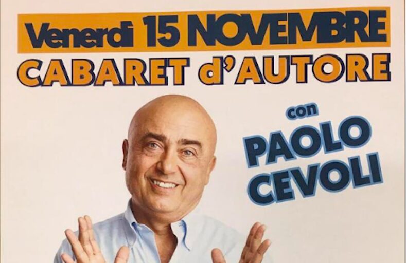 Paolo Cevoli a Ziano al Ginger Dance il 15 novembre