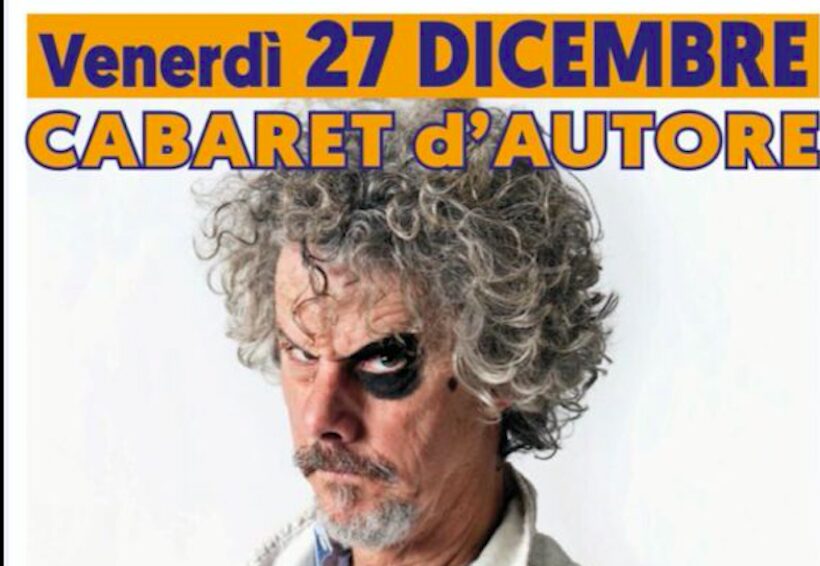 Paolo Migone al Teatro Ginger di Ziano il 27 dicembre