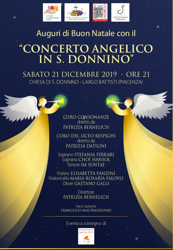 Auguri di Buon Natale con il “Concerto Angelico in S. Donnino”, il 21 dicembre