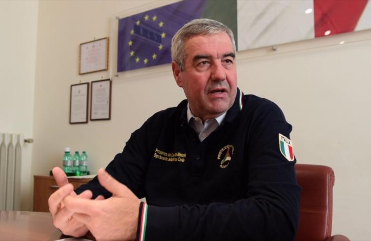 Angelo Borrelli, capo del Dipartimento della Protezione Civile e nominato commissario per l'emergenza coronavirus