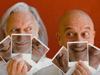 Claudio Bisio e Gigio Alberti in "Ma tu sei felice?" il 14 luglio nel Cortile di Palazzo Farnese