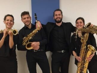 Piacenza Saxophone Quartet in concerto a Ponte dell'Olio il 18 luglio