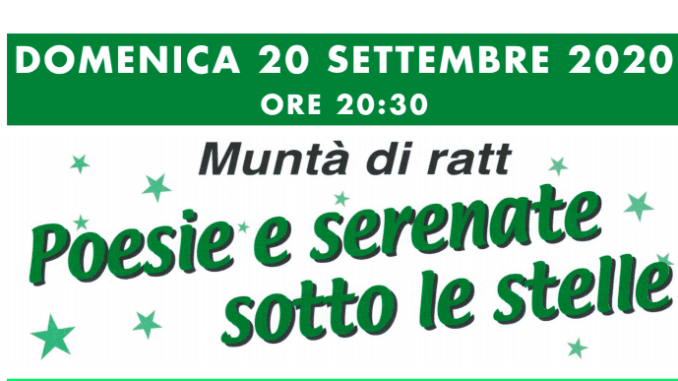 Auser Piacenza, il 20 settembre con Marilena Massarini torna "Poesie e serenate sotto le stelle"