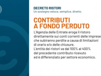 Decreto Ristori: contributi a fondo perduto