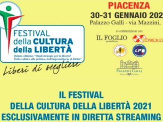 Festival della cultura della libertà 2021 in diretta streaming il 30 e 31 gennaio. Venerdì l'anteprima dell'evento