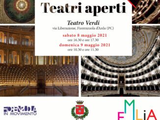 Teatri aperti, visite guidate al Teatro Verdi di Fiorenzuola d'Arda