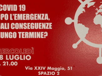 Il Covid 19 dopo l’emergenza, quali conseguenze a lungo termine?, se ne parla il 28 luglio a Spazio 2