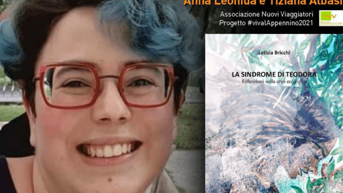 Letizia Bricchi, presenta il suo libro "La Sindrome di Teodora" il 19 agosto a Travo alle Serate Letterarie Giana Anguissola