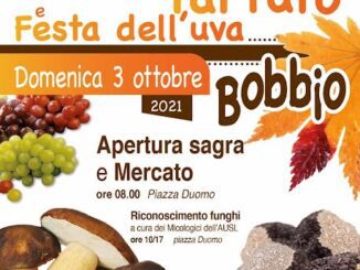 Sagra del Fungo, Tartufo e Festa dell’Uva a Bobbio il 3 ottobre