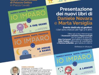 Io Imparo, presentazione della nuova collana di libri a cura di Daniele Novara e Marta Versiglia il 21 settembre a Palazzo Gotico