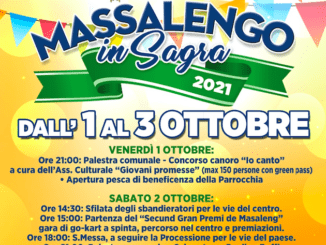 Massalengo in Sagra 2021, dal 1° al 3 ottobre grande divertimento in provincia di Lodi