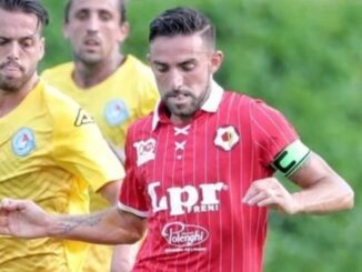 Cesarini, capitano del Piacenza Calcio