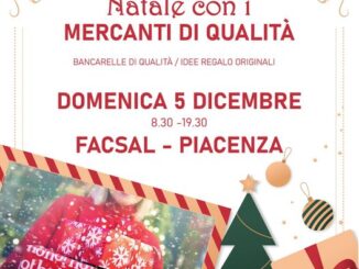 Shopping natalizio Made in Italy con i Mercati di Qualità sul Facsal il 5 dicembre