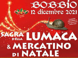 Sagra della Lumaca e il Mercatino di Natale il 12 dicembre a Bobbio, il borgo dei borghi