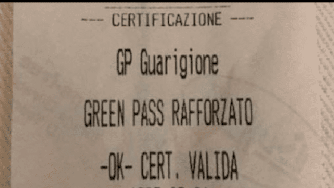 Controlli Green Pass nei locali