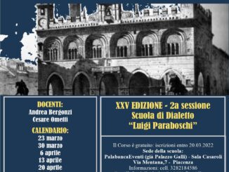 Al via il 23 marzo la Scuola di dialetto piacentino