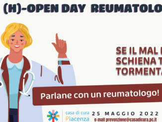 Seconda edizione dell’Open Day di Reumatologia: consulenze gratuite a Piacenza il 25 maggio