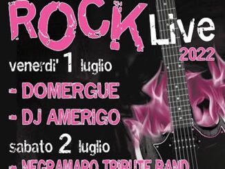 Tuna Rock Live 2022 nel Centro Sportivo della frazione di Gazzola l'1 e 2 luglio