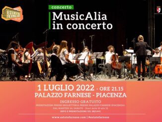 “MusicAlia in concerto”, il 1 luglio a palazzo Farnese nell’ambito della seconda edizione di #EstateFarnese