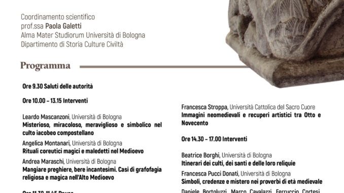 Medioevo misterioso, il 10 giugno convegno di studi tra archeologia, miracoli, esoterismo, simboli e tradizioni