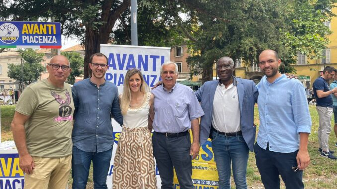 Lega, il senatore Tony Iwobi oggi in visita a Piacenza: "No all’immigrazione clandestina, vero schiavismo moderno"