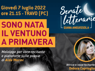 "Sono nata il ventuno a primavera” Caprioglio e Beretta celebrano Alda Merini a Travo il 7 luglio