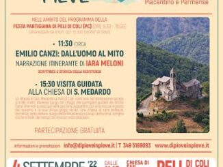 Di Pieve in Pieve fa tappa alla chiesa di San Medardo a Peli di Coli il 4 settembre