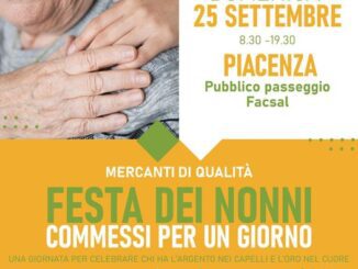 Festa dei Nonni sul Facsal il 25 settembre con i Mercanti di Qualità. Gloriana Tironi: “Anziani e ragazzi saranno commessi per un giorno, iniziativa molto emozionante” - AUDIO