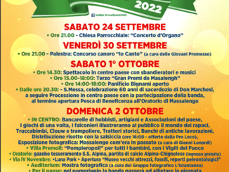 Massalengo in Sagra, dal 30 settembre al 2 ottobre