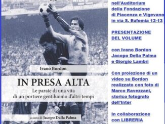 "In presa alta", presentazione del libro dedicato a Ivano Bordon il 24 settembre a Piacenza