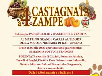 Castagnata a 4 zampe a Rottofreno: musica, giochi e prelibatezze gastronomiche il 16 ottobre