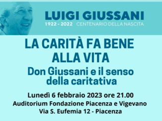 Il 6 febbraio a Piacenza evento per il centenario della nascita di don Luigi Giussani