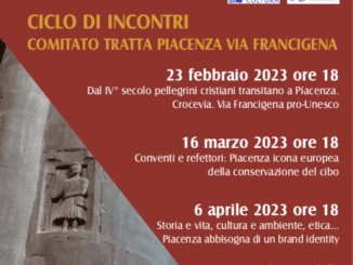 Ciclo di incontri del Comitato Tratta Piacenza delle vie Romee-via Francigena dal 23 febbraio al 6 aprile