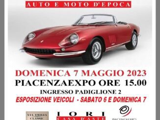 Asta di auto e moto d'epoca a cura di Iorio casa d'aste a Piacenza expo