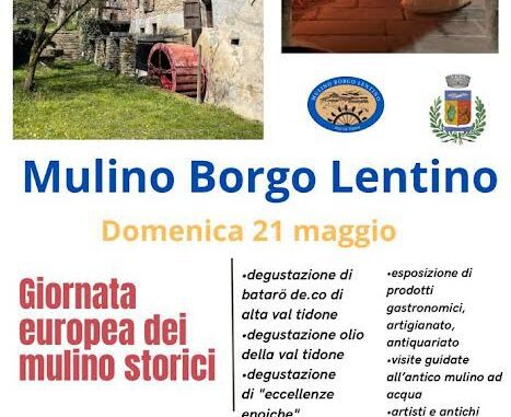 Giornata europea dei mulini storici 21 maggio