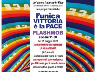 Pace,Flash Mob a Piacenza