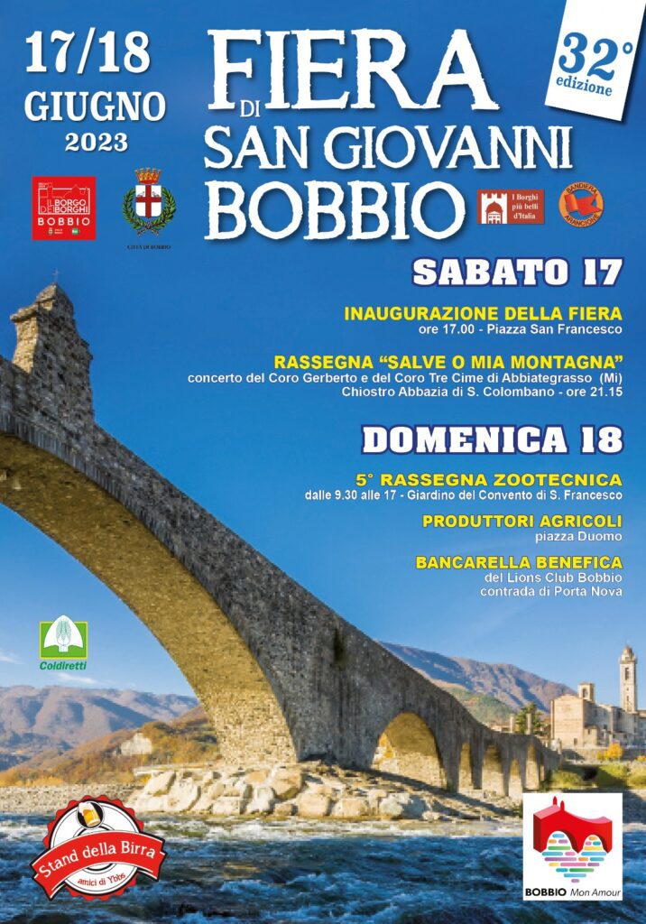 Fiera di San Giovanni 2023 Bobbio