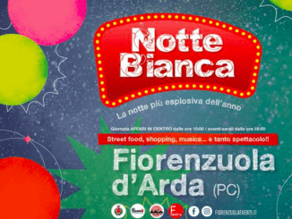 Notte Bianca a Fiorenzuola il 24 giugno