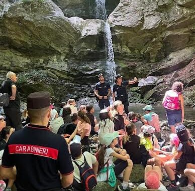 Lezione di educazione ambientale Carabinieri