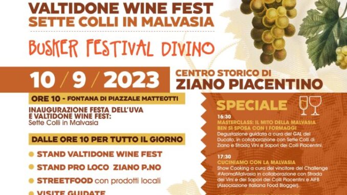 Ziano del Valtidone Wine Fest 2023