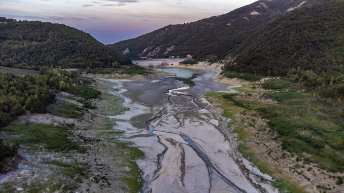 Invaso di Mignano a secco